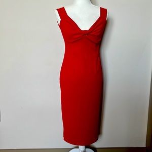 Red Bodycon Cocktail dress
